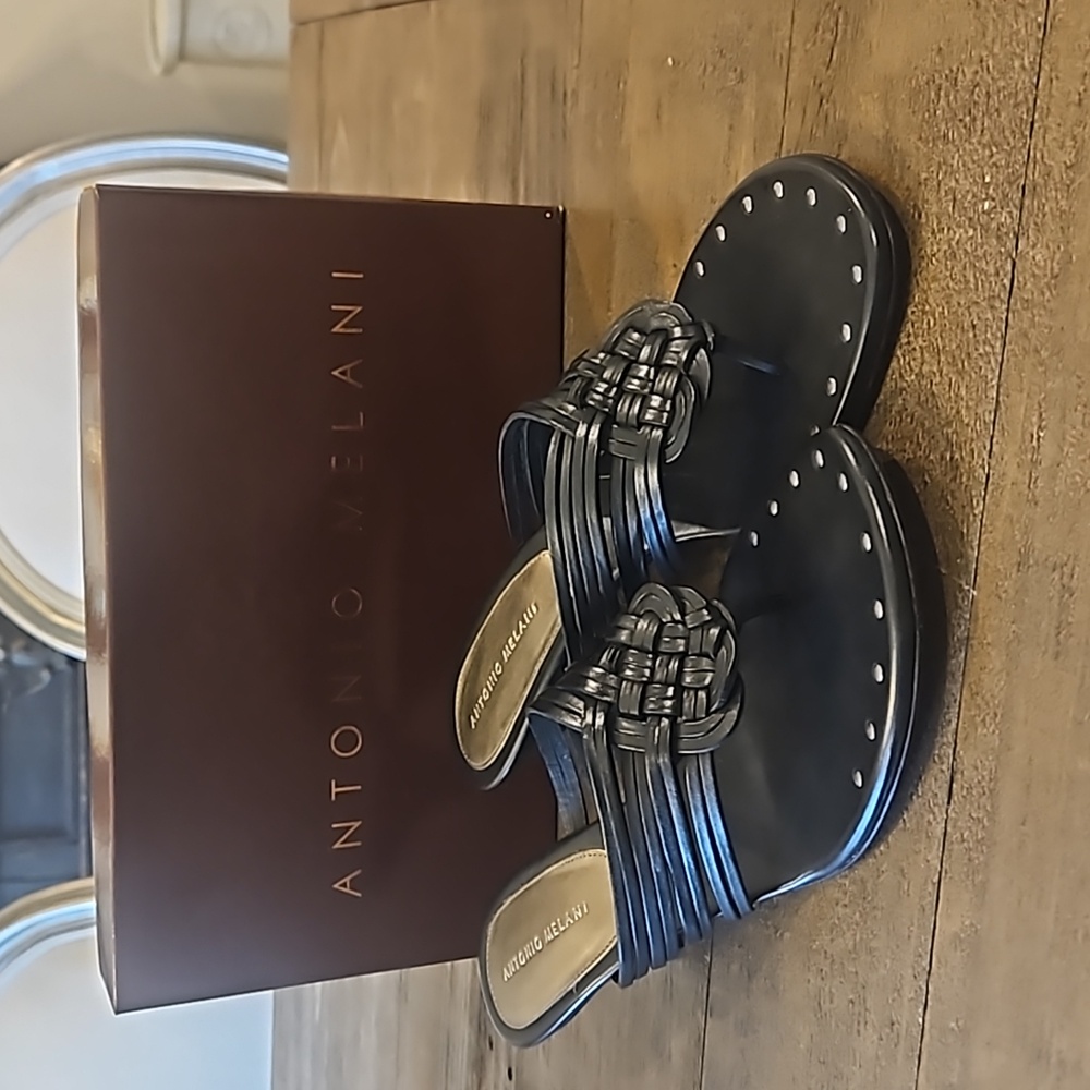Black Sandal by Antonio Melani